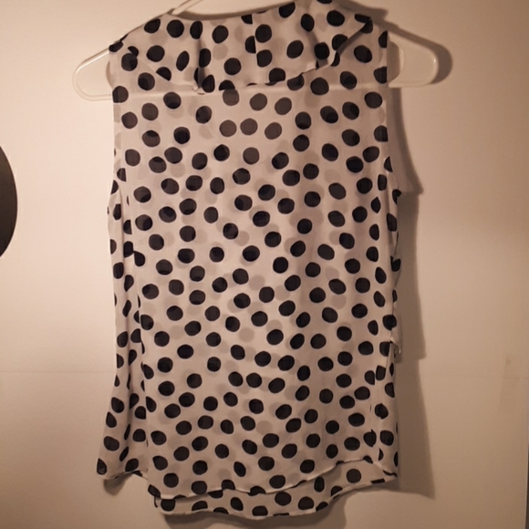 Loft by Anne Taylor ruffle neck blouse - Picture 4 of 6